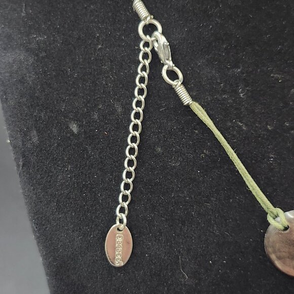 Caracol Mother of Pearl/Dichroic Look Statement Necklace - Picture 4 of 8